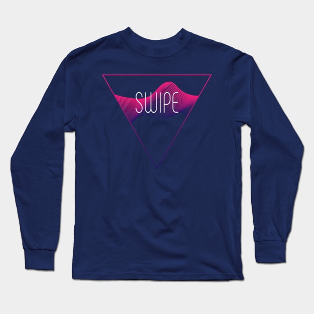 swipe Long Sleeve T-Shirt by femida